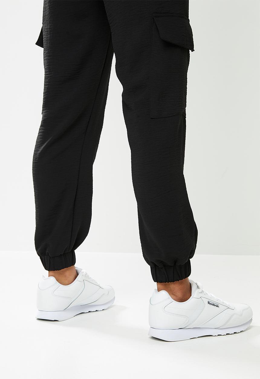 Blake - Cargo paperbag pant - black