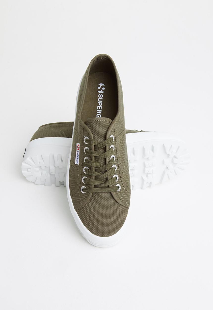 SUPERGA - 2555 cotu - brown military