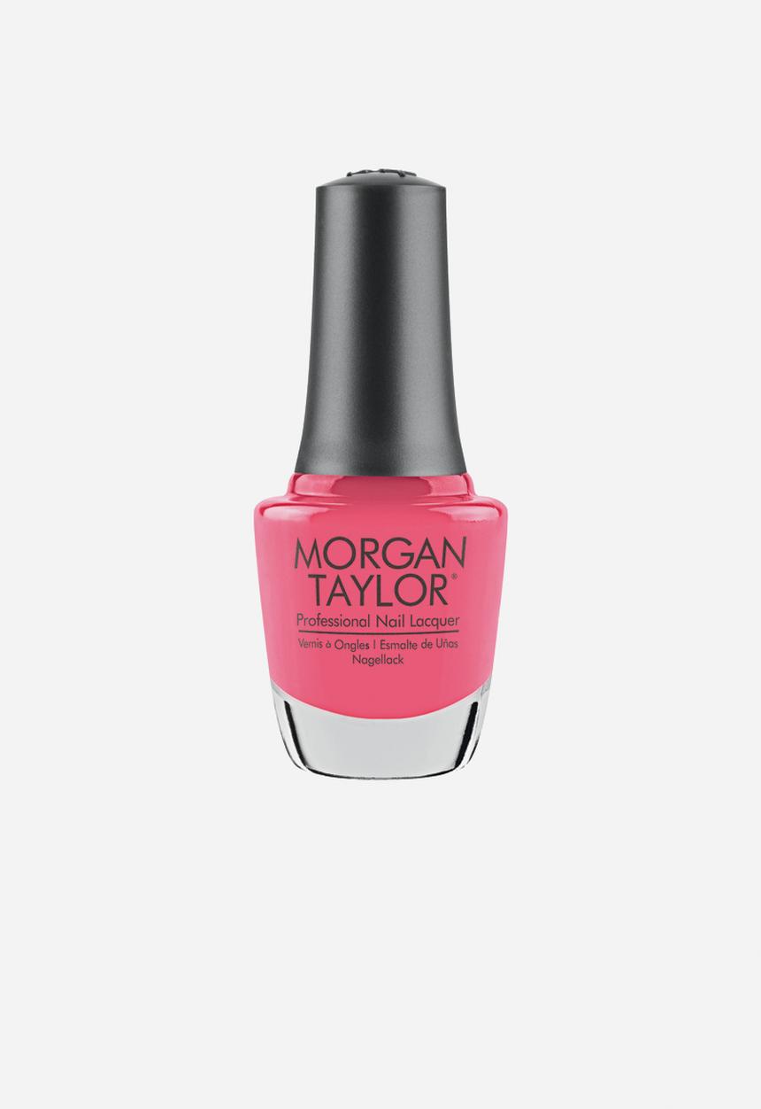 Morgan Taylor - Nail Lacquer -  Pink Flame-ingo