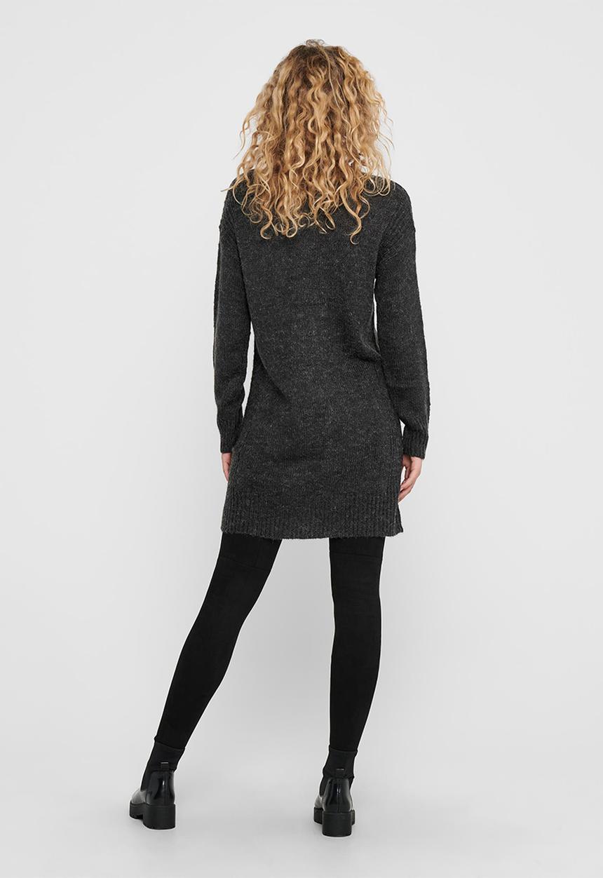 Jacqueline de Yong - Cordelius knit dress - grey