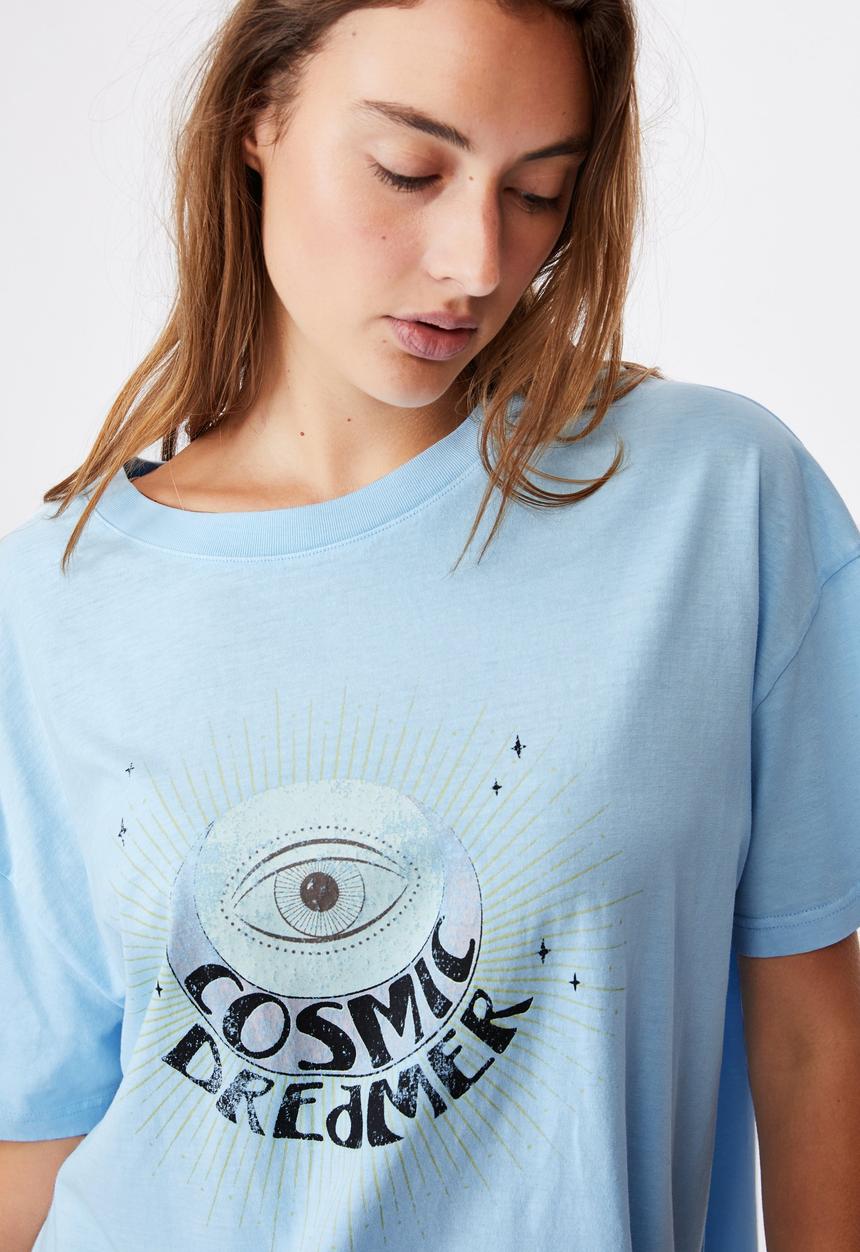 Cotton On - 90s T-shirt nightie - blue 