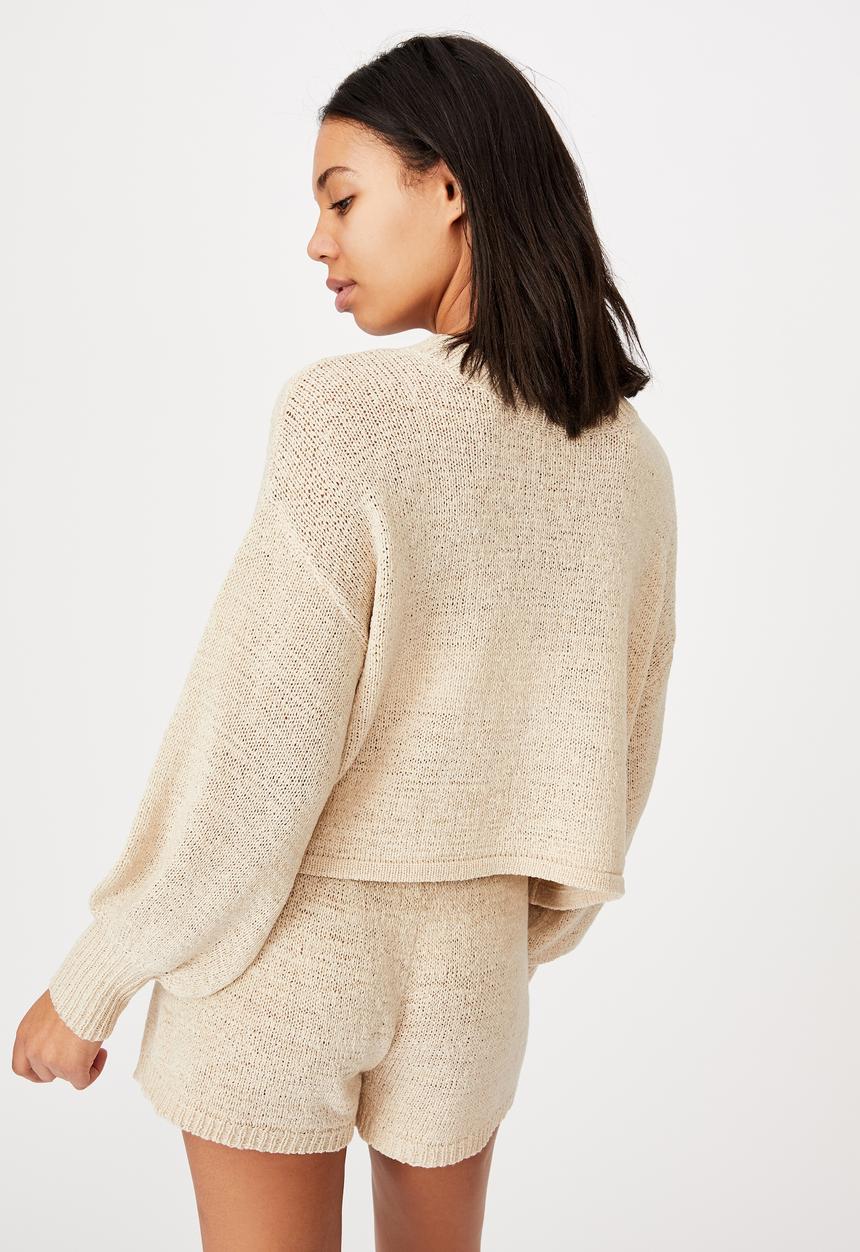 Cotton On - Summer lounge long sleeve - beige