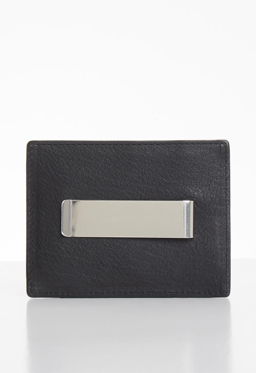 POLO - Nappa small money clip - black