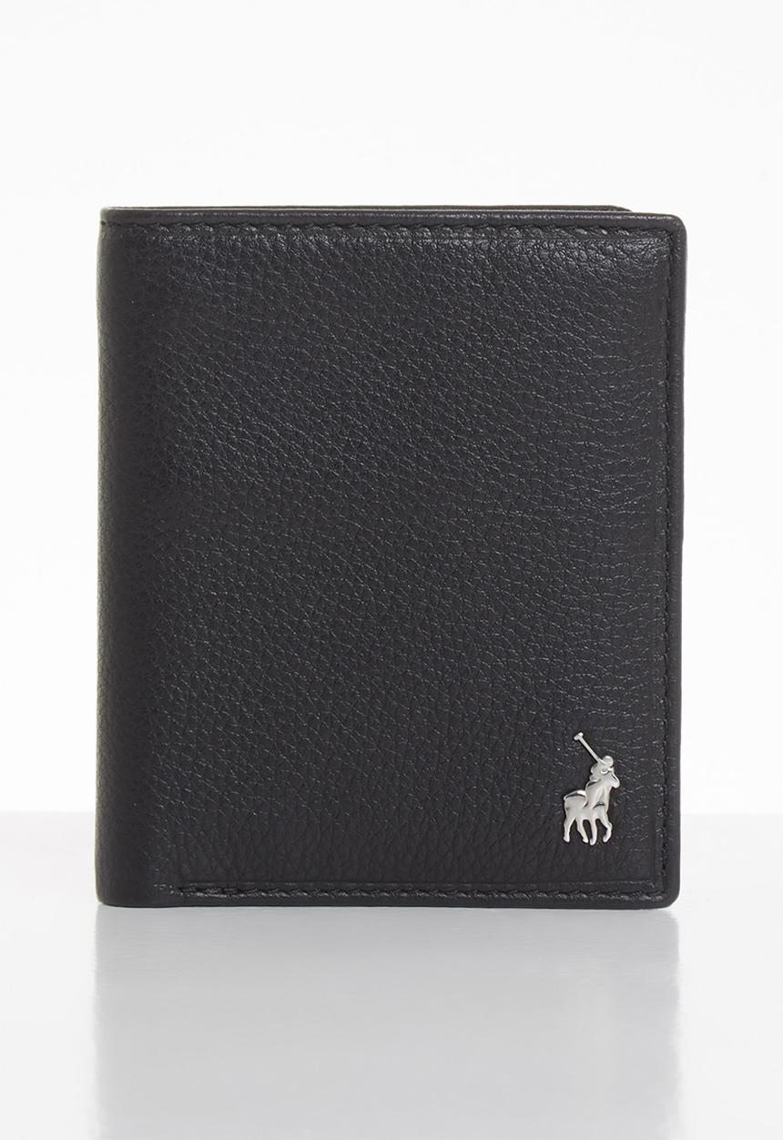 POLO - Nappa credit card wallet - black