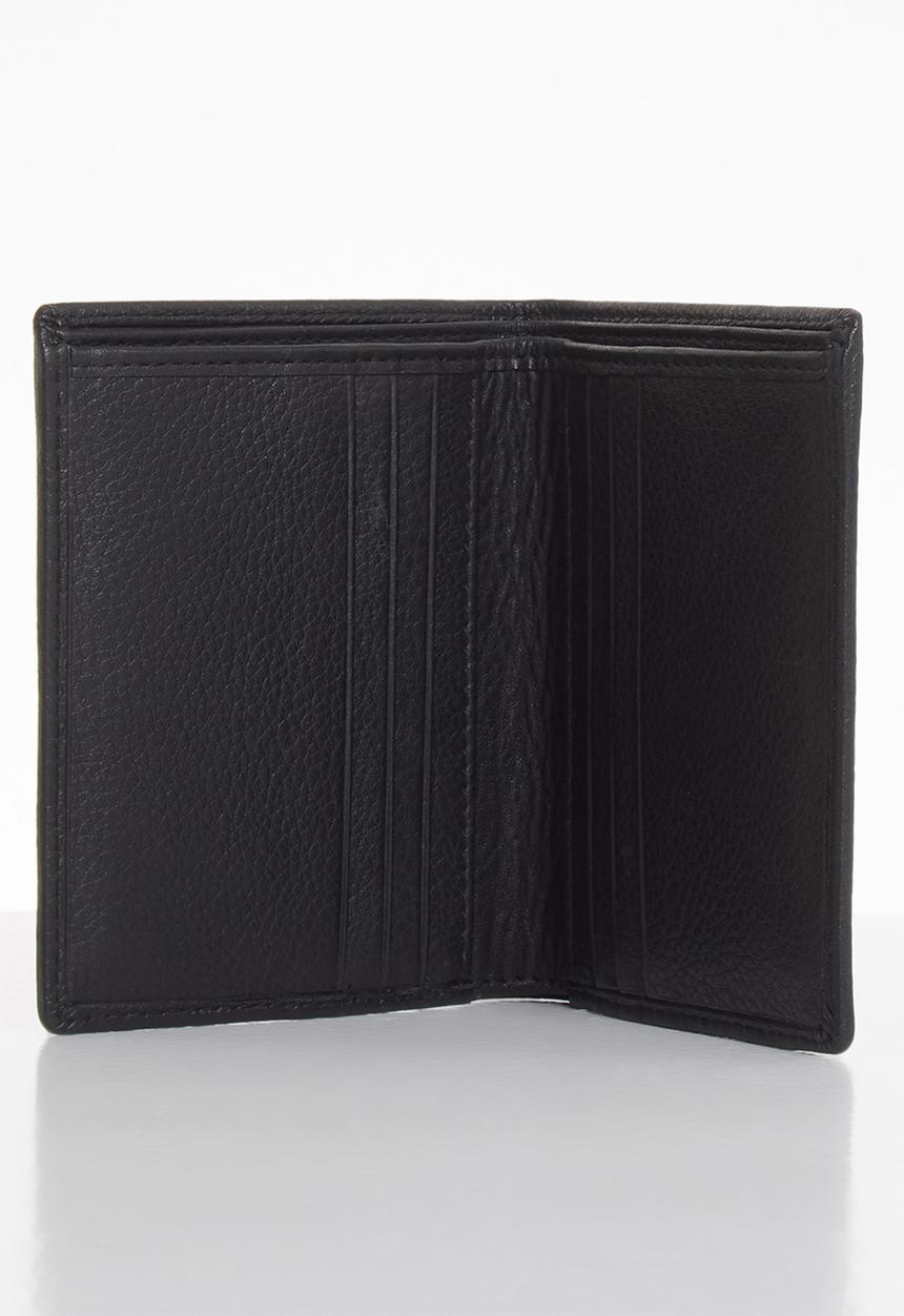 POLO - Nappa credit card wallet - black