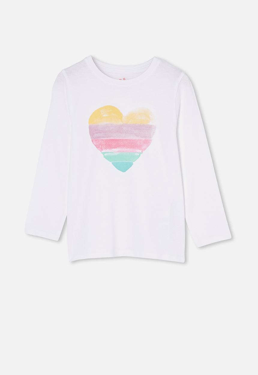 Cotton On - Penelope long sleeve tee - white