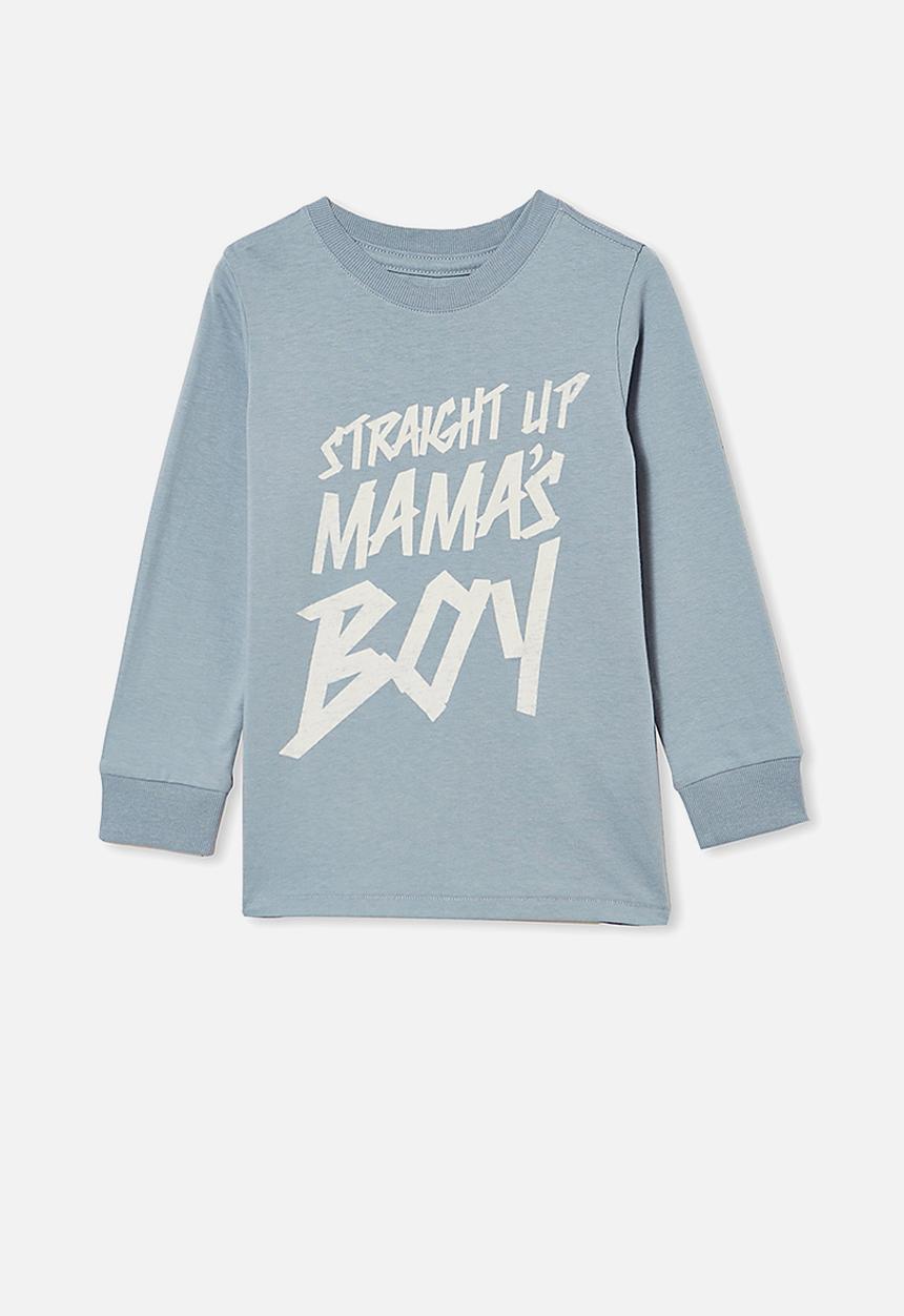 Cotton On - Tom long sleeve tee - dusty blue