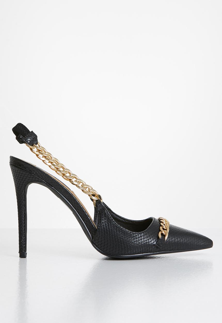 Madison® - Jessica slingback heel - black