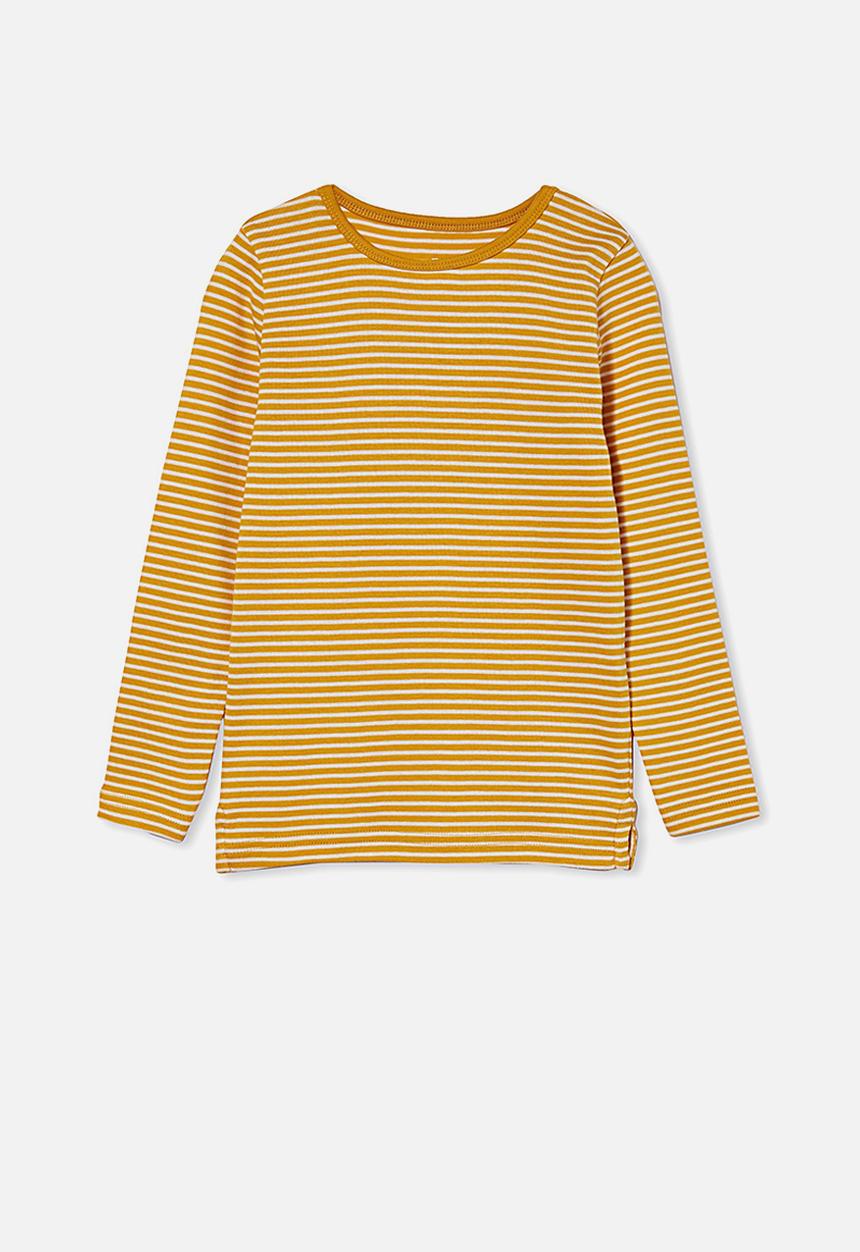 Cotton On - Jessie crew - yellow & white 