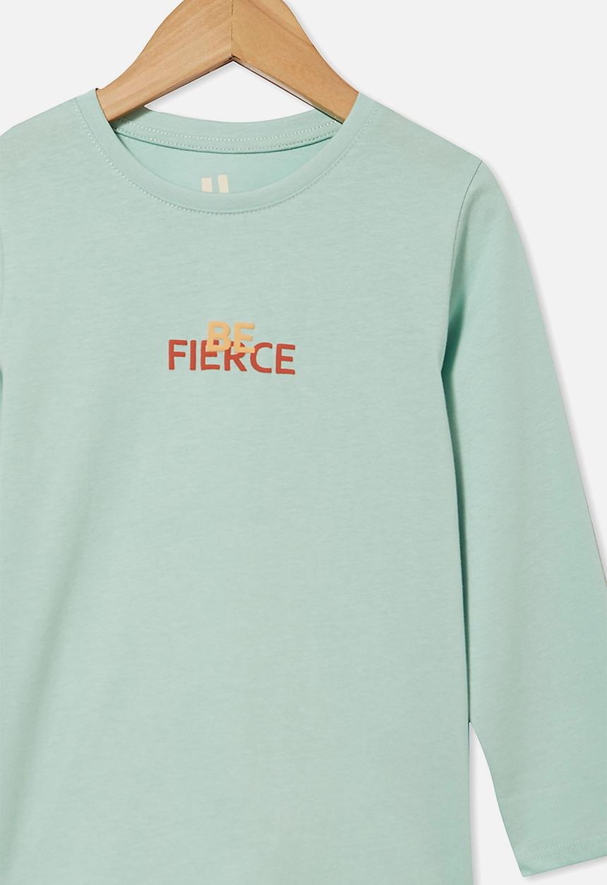 Cotton On - Penelope long sleeve tee - green 