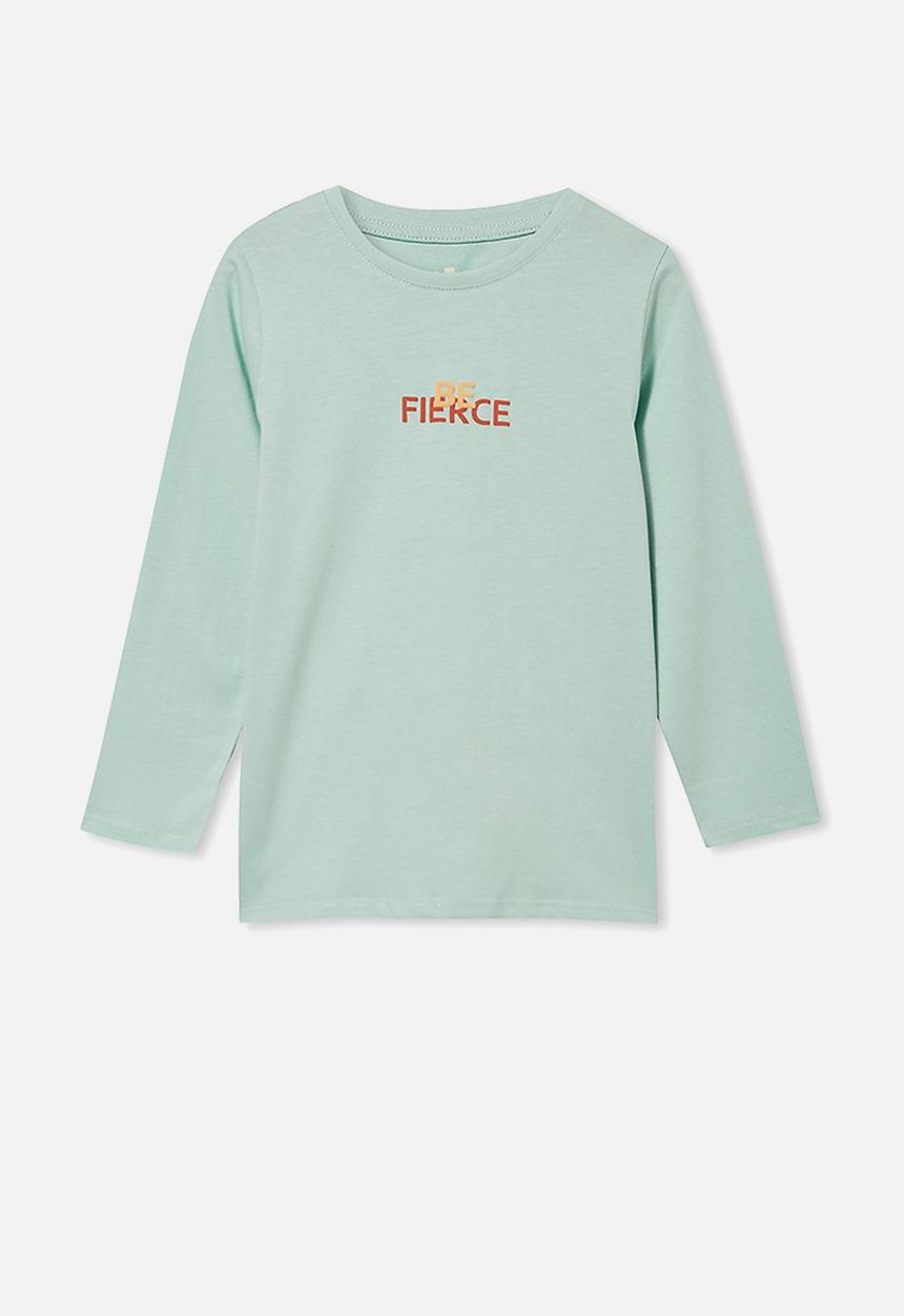 Cotton On - Penelope long sleeve tee - green 