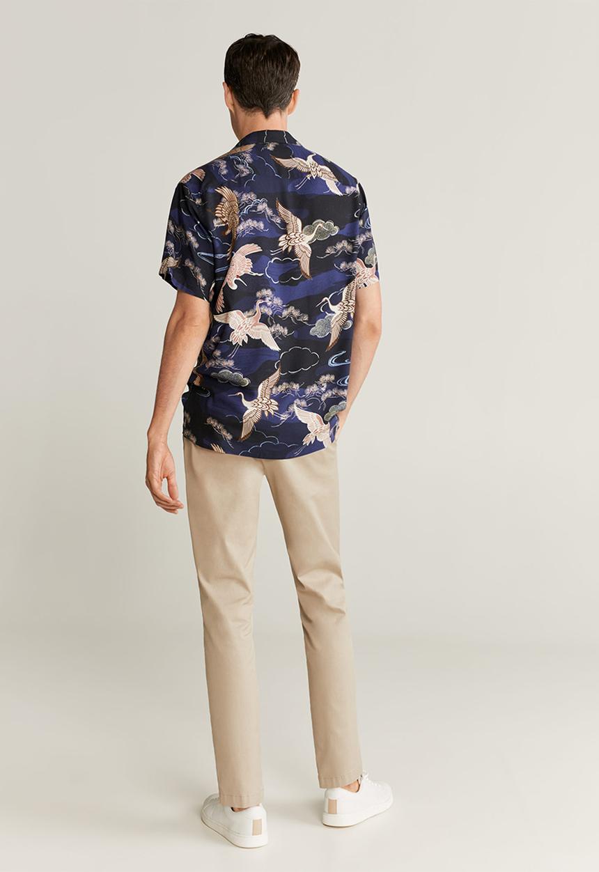 MANGO - Trek shirt - navy