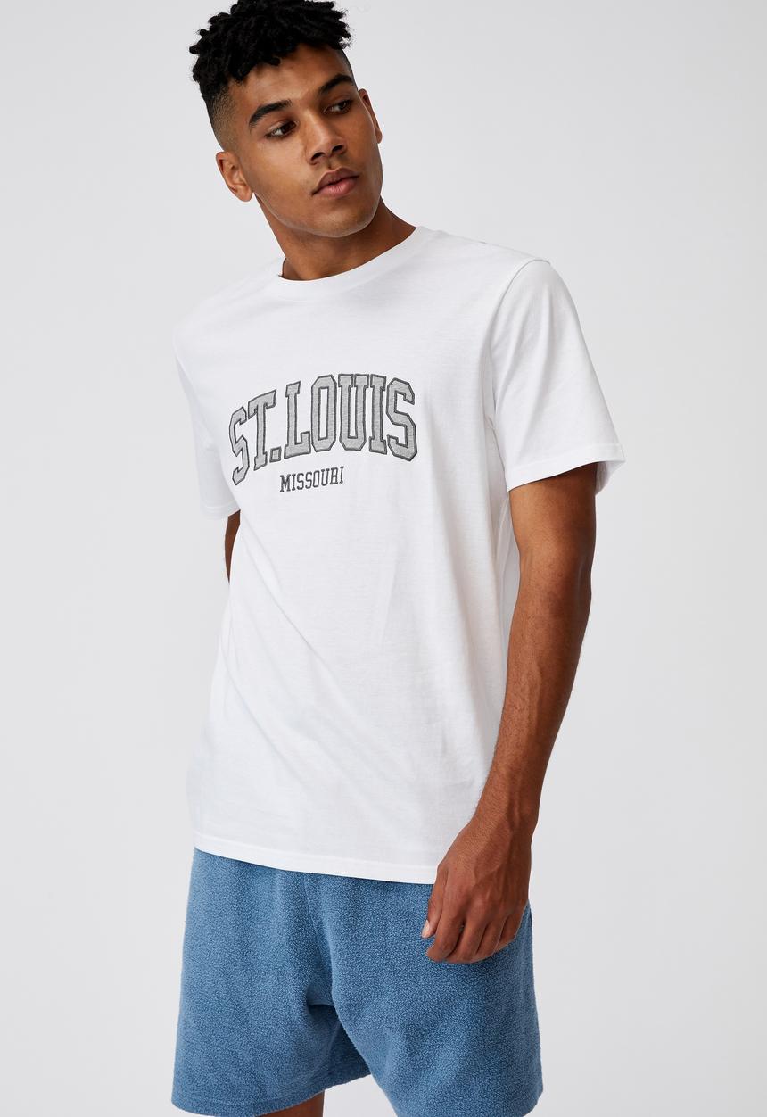Factorie - Reverse fleece track short - washed chalk blue