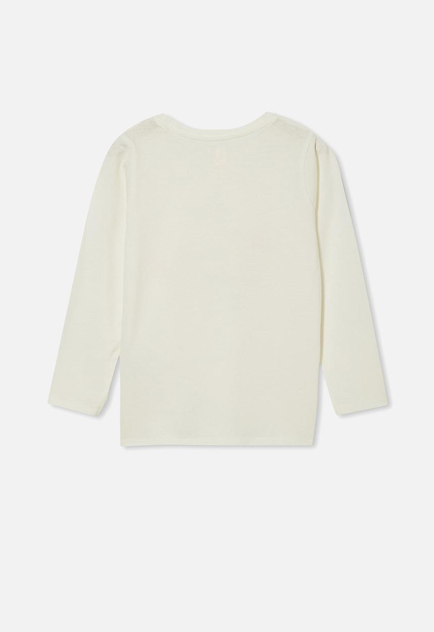 Cotton On - Penelope long sleeve tee - off white 