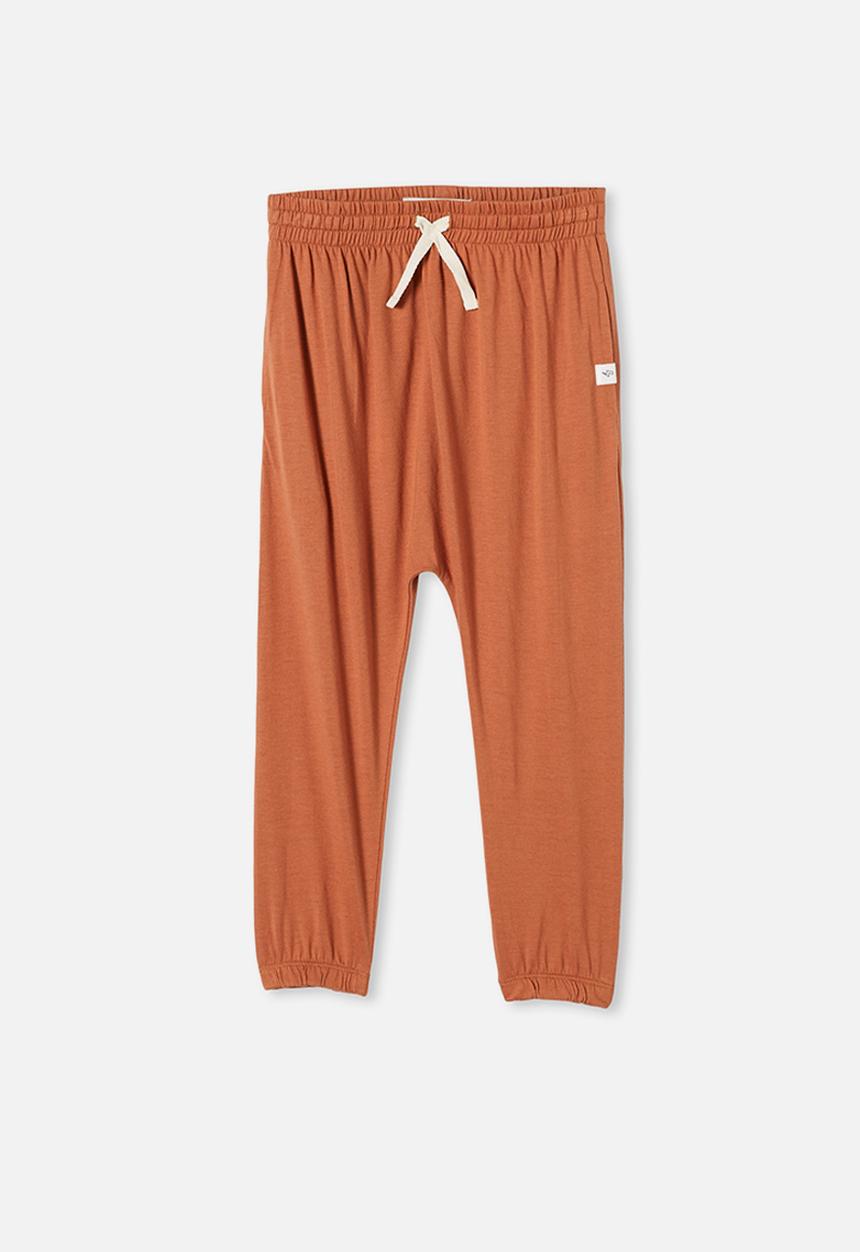 Cotton On - Lennie pant - rust 