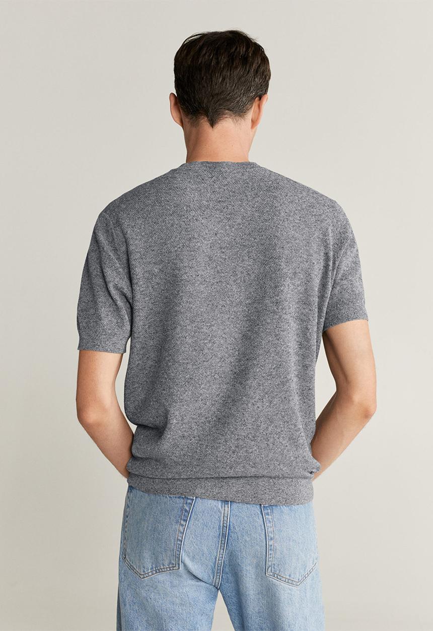 MANGO - Oasisc polo - grey