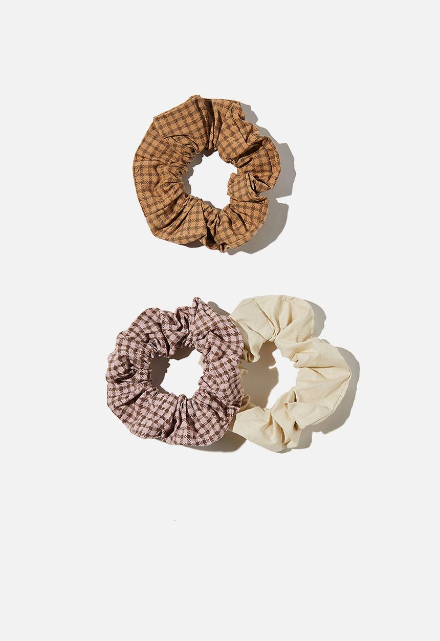 Rubi - 3 Pack  scrunchies - multi 