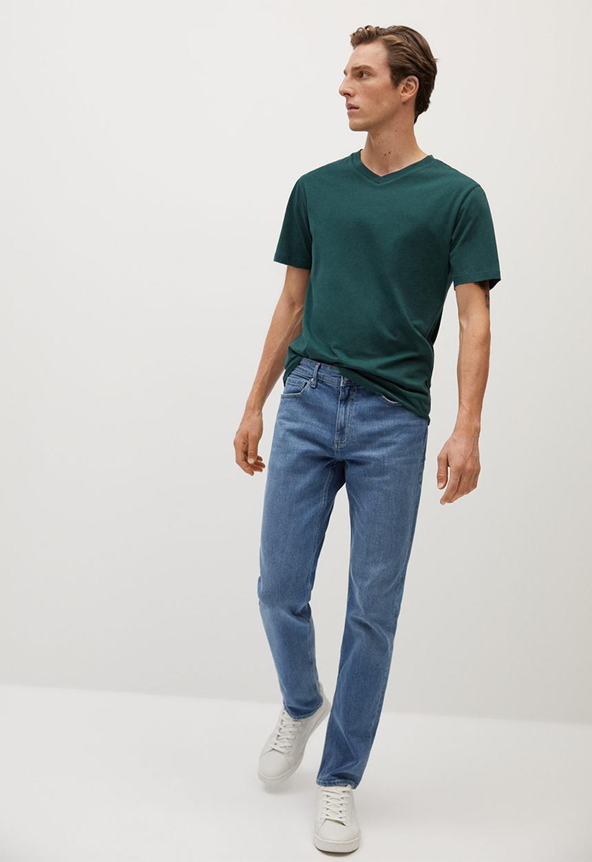 MANGO - Chelsea T-shirt - green