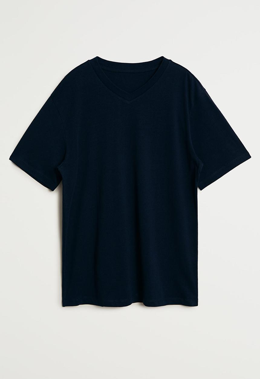 MANGO - Chelsea T-shirt - navy