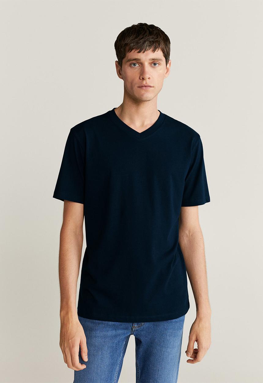 MANGO - Chelsea T-shirt - navy