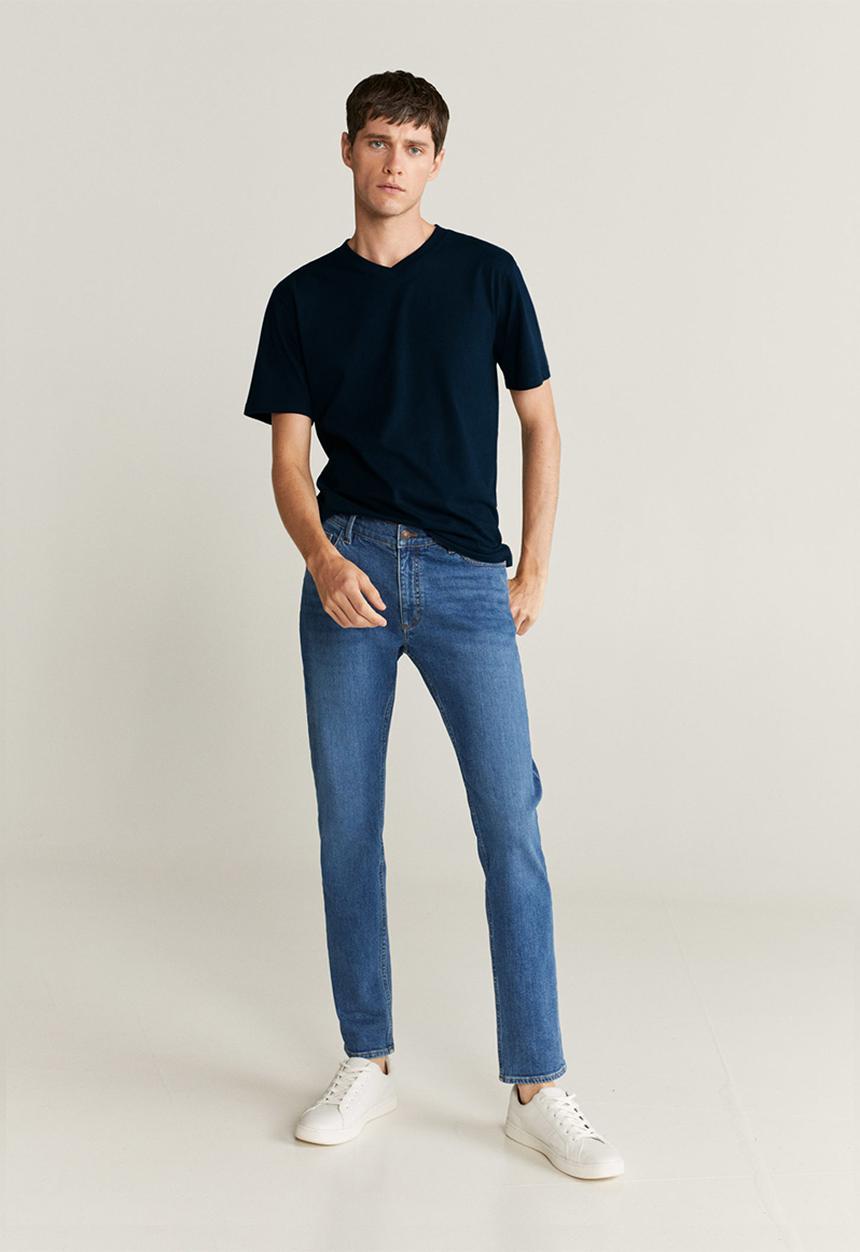 MANGO - Chelsea T-shirt - navy