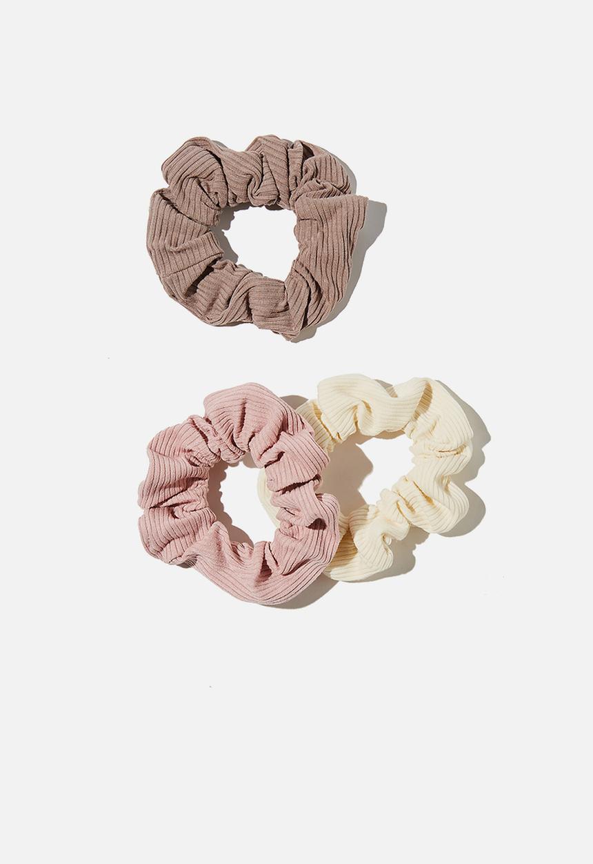 Rubi - 3 Pack scrunchies - multi 