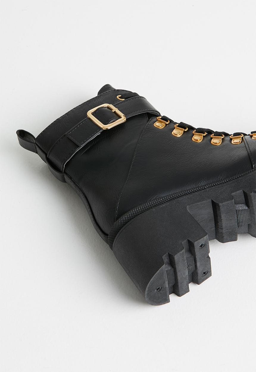 Madison® - Sam lace-up boot - black