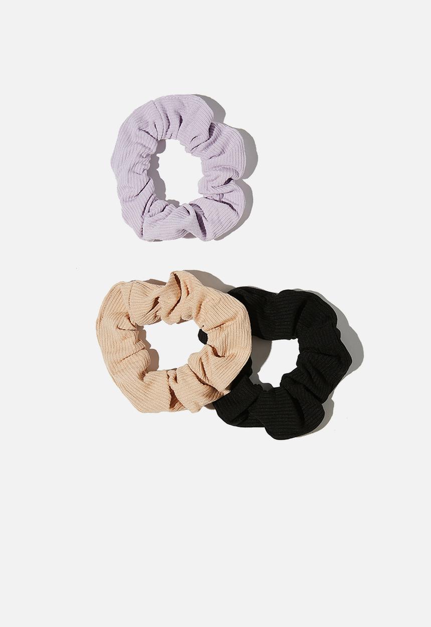 Rubi - 3 Pack scrunchies - multi 