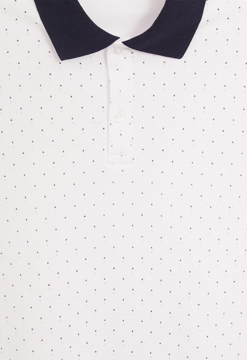 MANGO - Geo polo - white