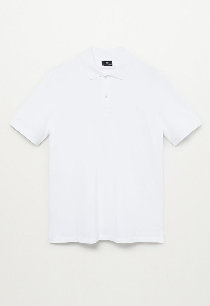 MANGO - Rea polo - white