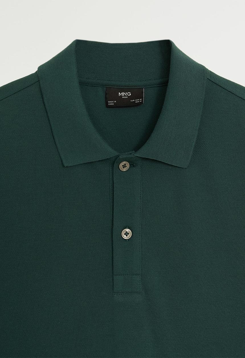 MANGO - Rea polo - green