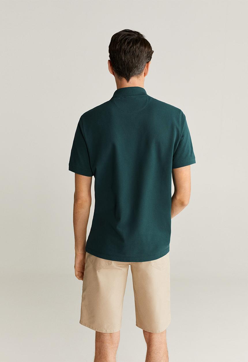 MANGO - Rea polo - green