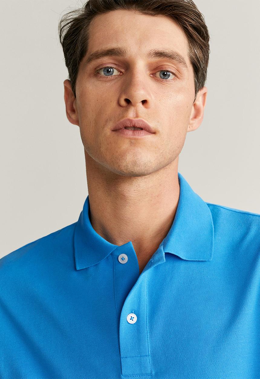 MANGO - Rea polo - blue