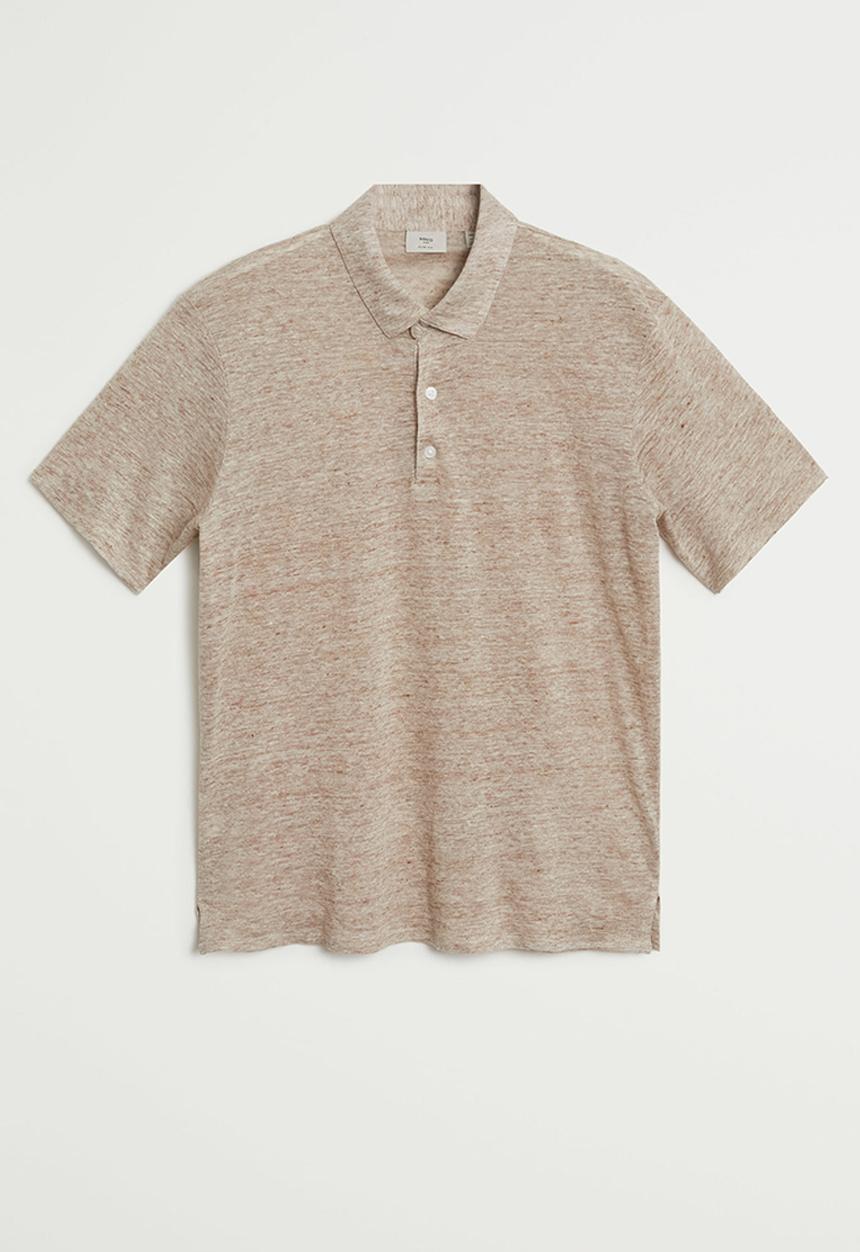 MANGO - Amberes polo - beige