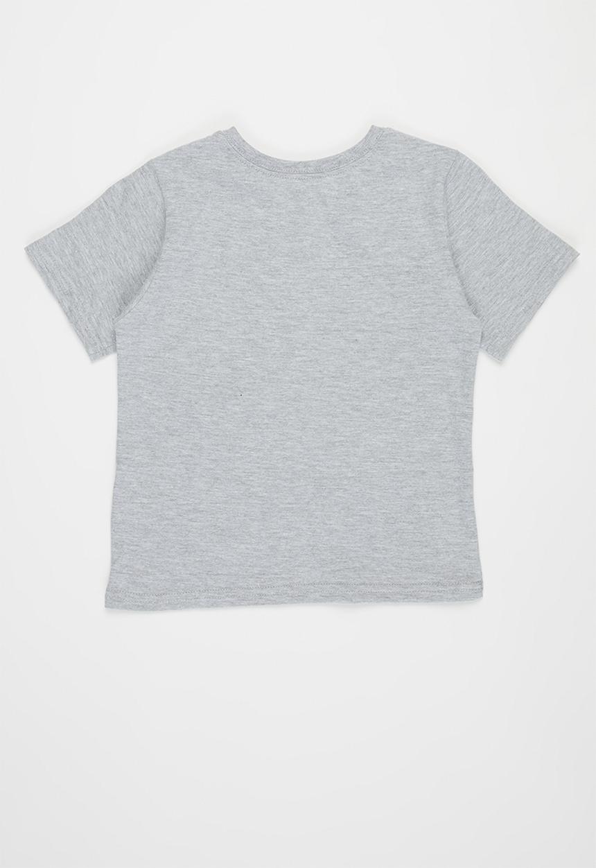 Pop Candy - Younger girls pj set - grey & navy