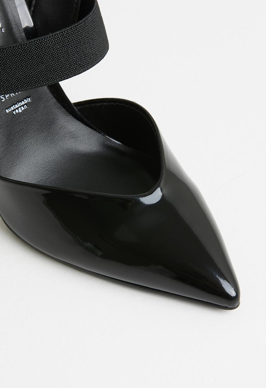 Call It Spring - Blossom heel - black