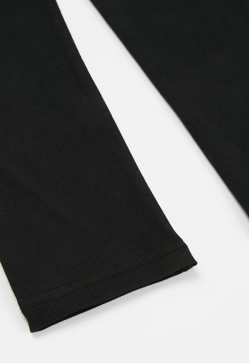 Rebel Republic - Girls 2 pack leggings - black 