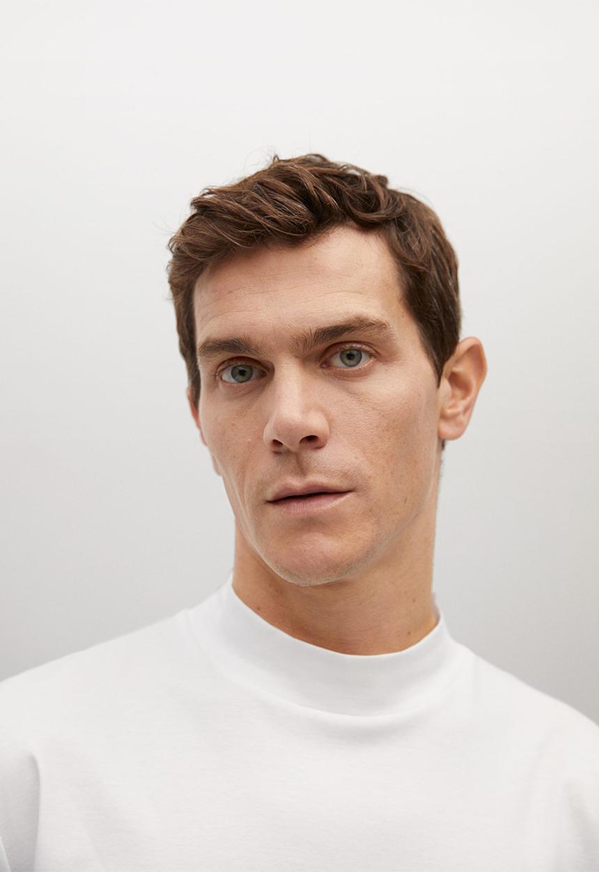 MANGO - Kastor T-shirt - white
