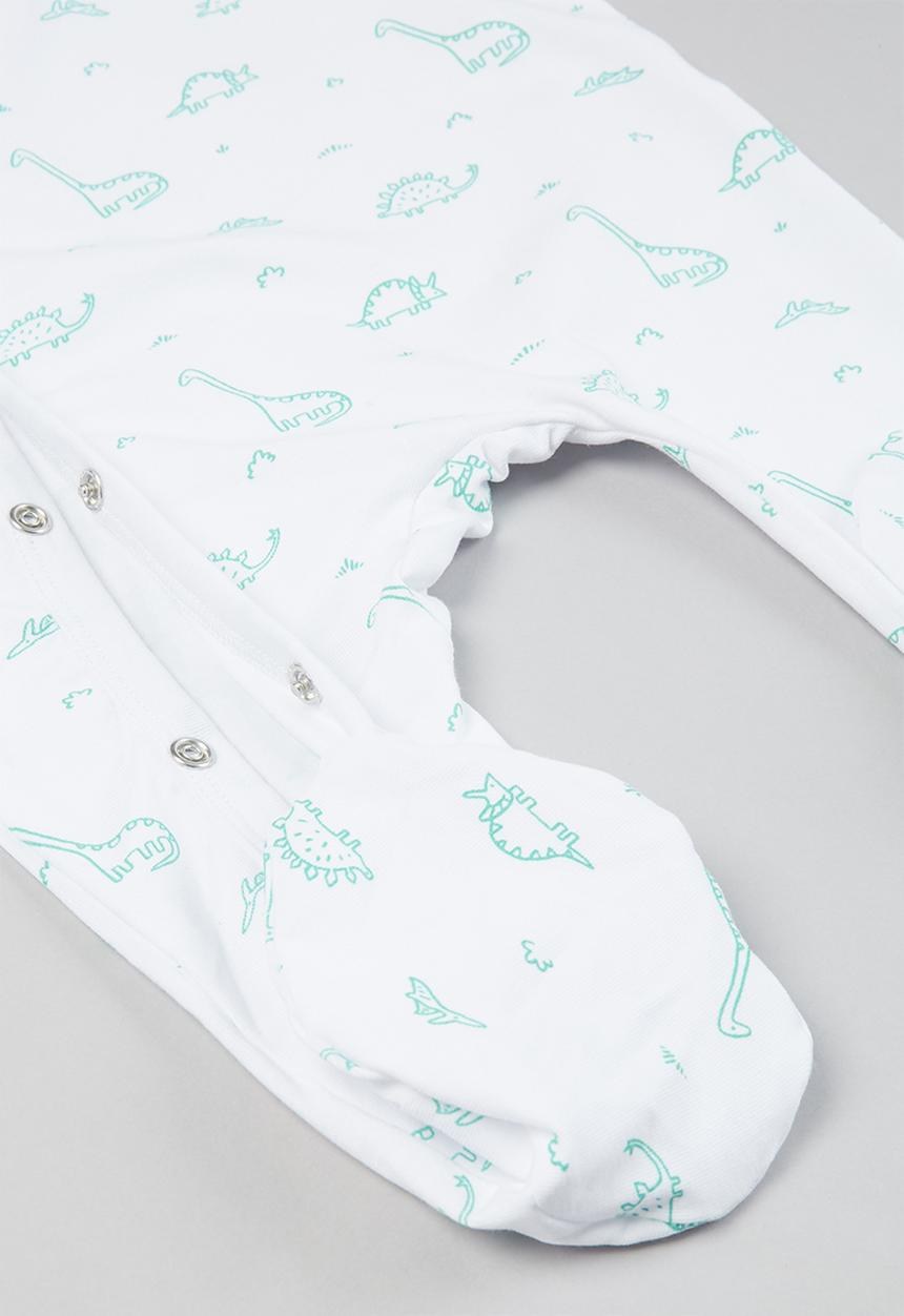 Superbalist Kids - 2 pack sleep suit - white & dark navy