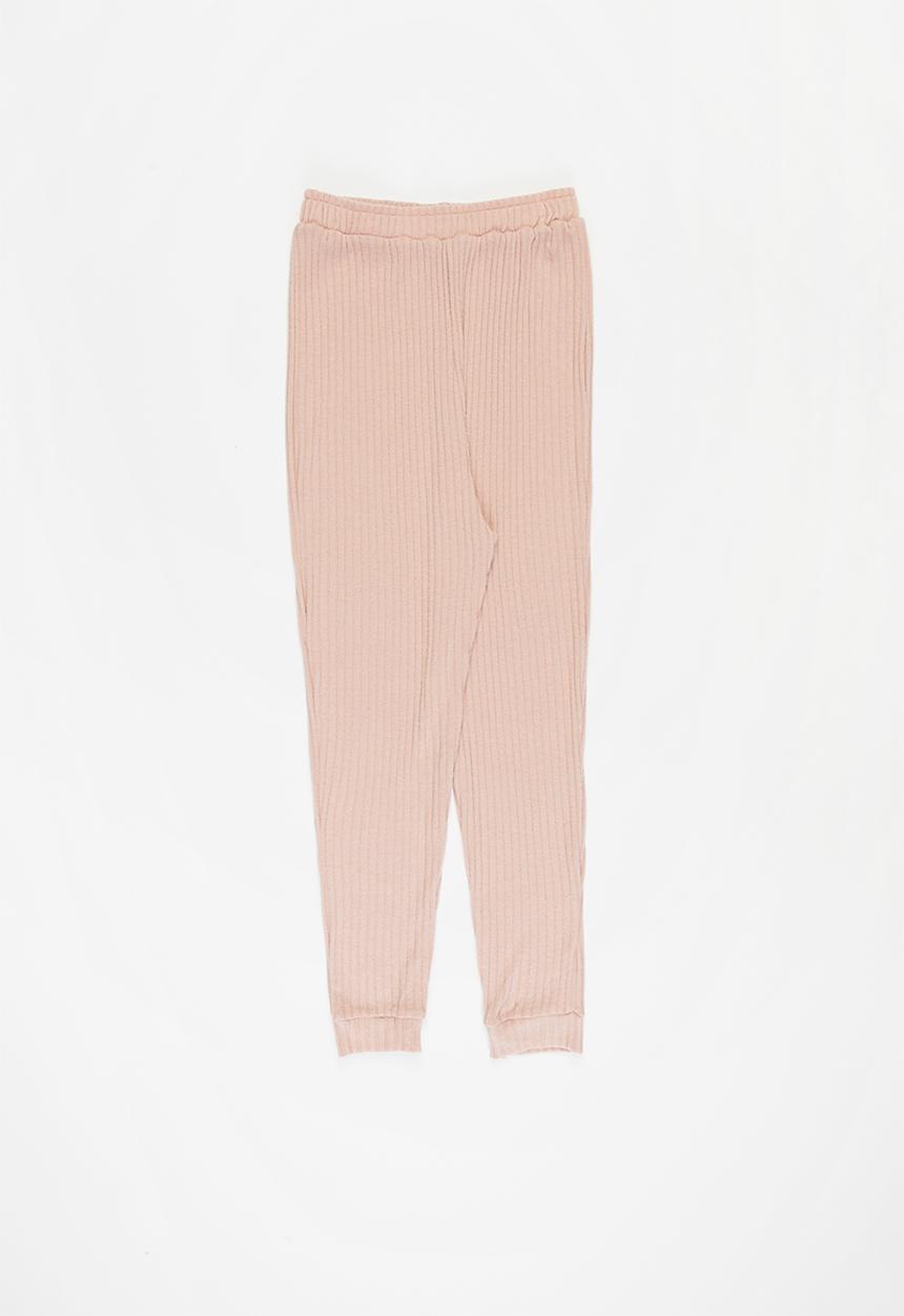 Superbalist - Sleep leggings & tee set - pink