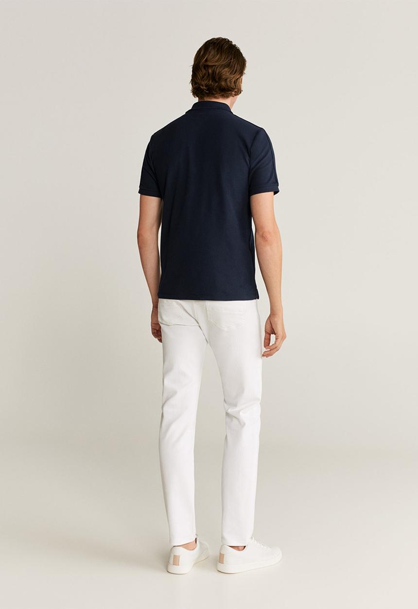 MANGO - Athan polo - navy
