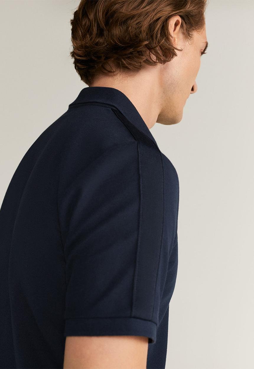 MANGO - Athan polo - navy