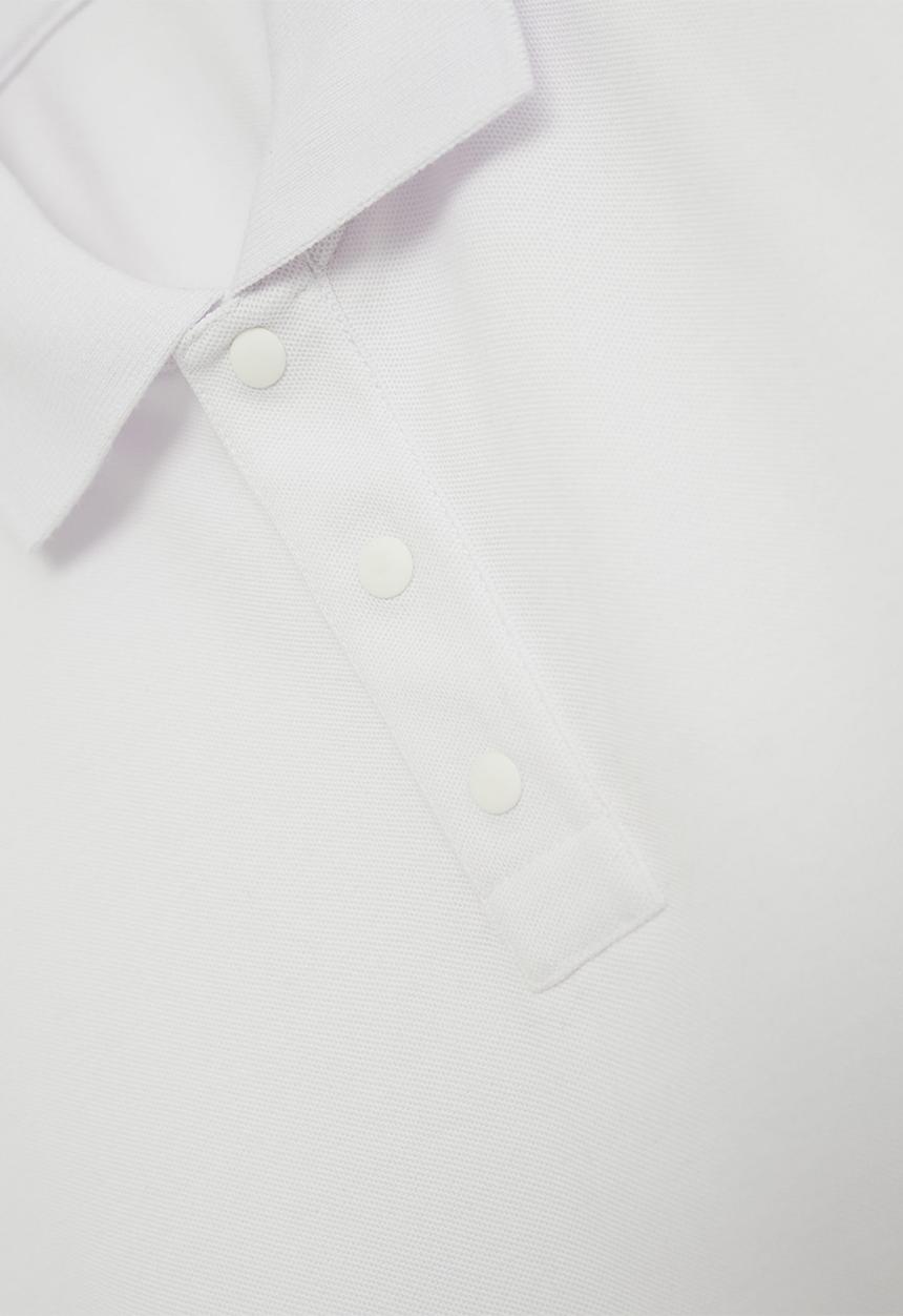 MANGO - Athan polo - white