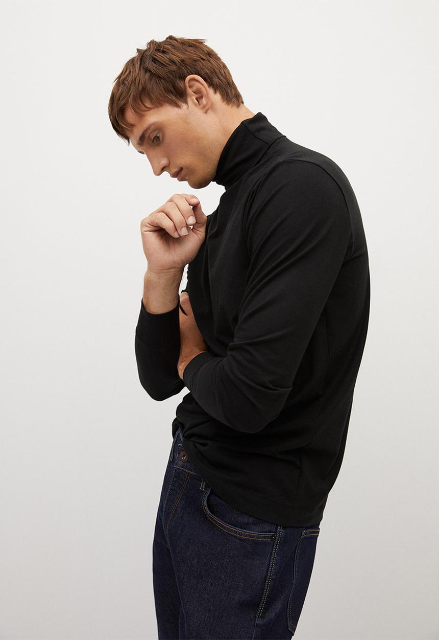 MANGO - Luton T-shirt - black