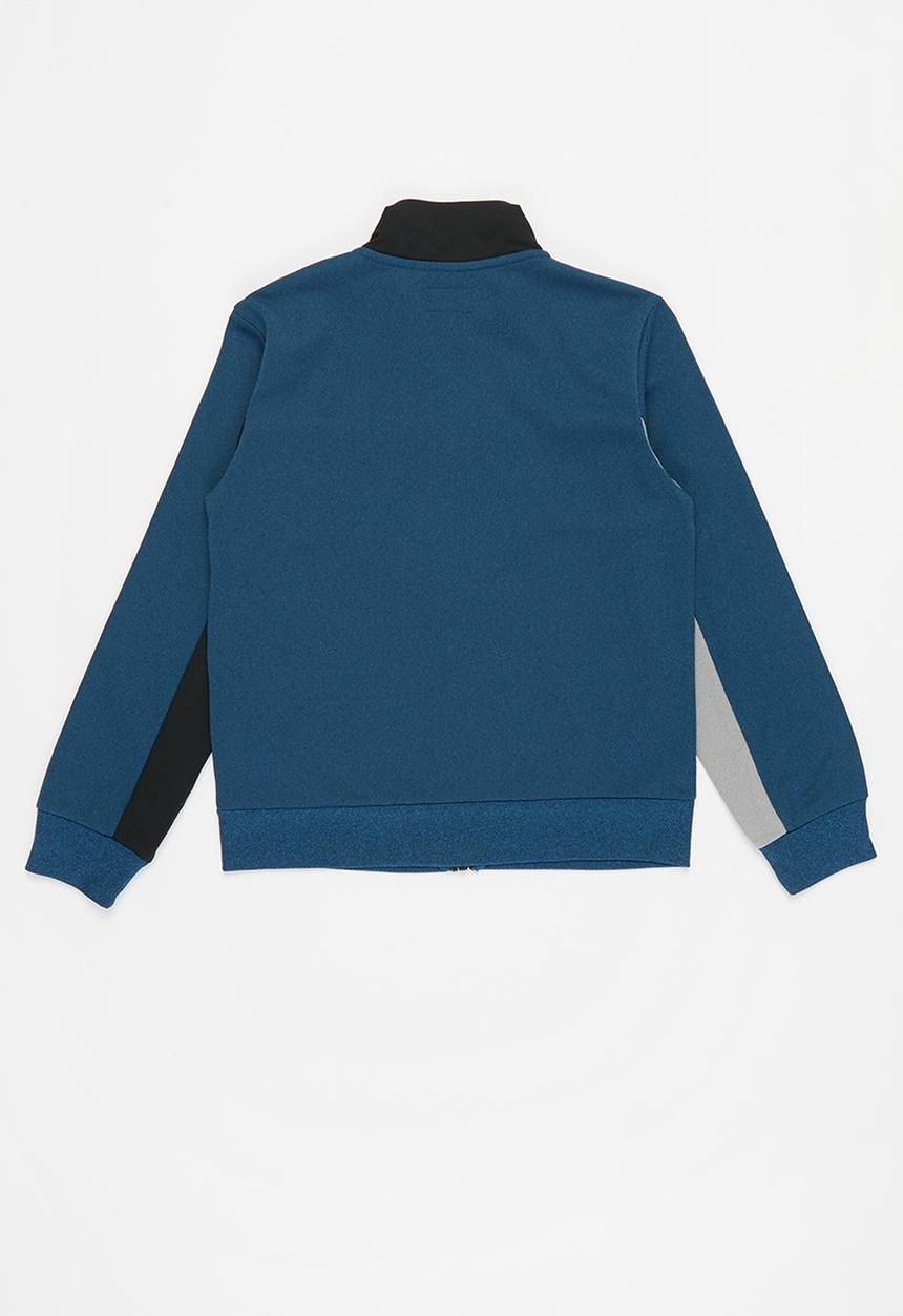 Converse - Cnvb colourblock track jacket - cape blue heather