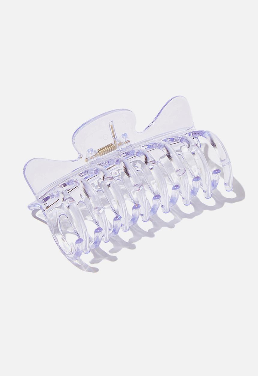 Rubi - Kiley hair claw - transparent cool blue