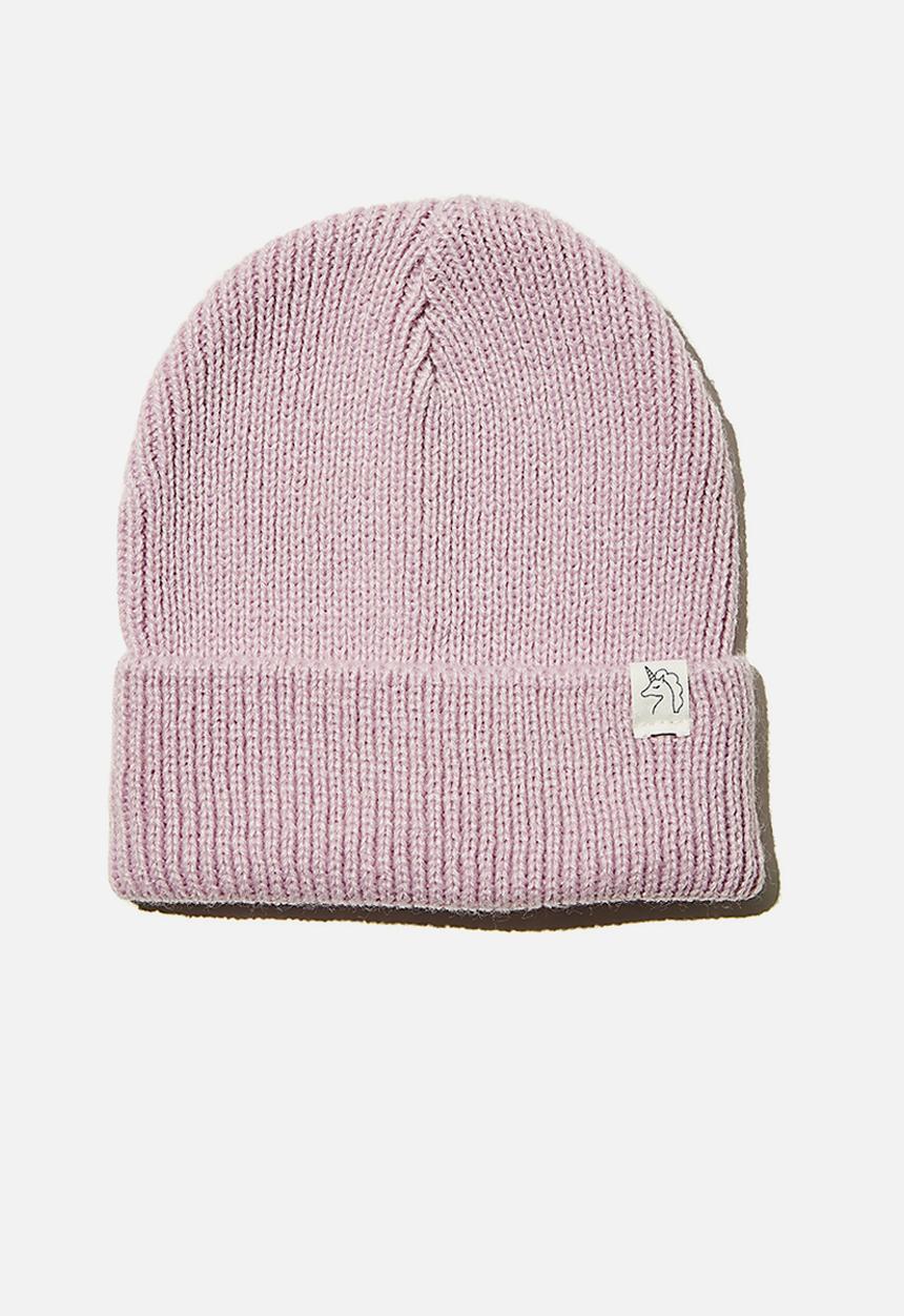 Cotton On - Winter knit beanie - pale violet