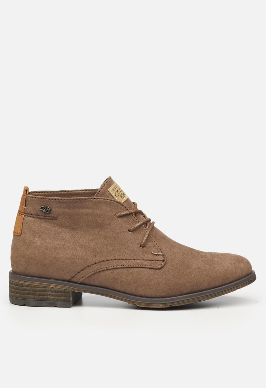 Miss Black - Safari bootie - taupe