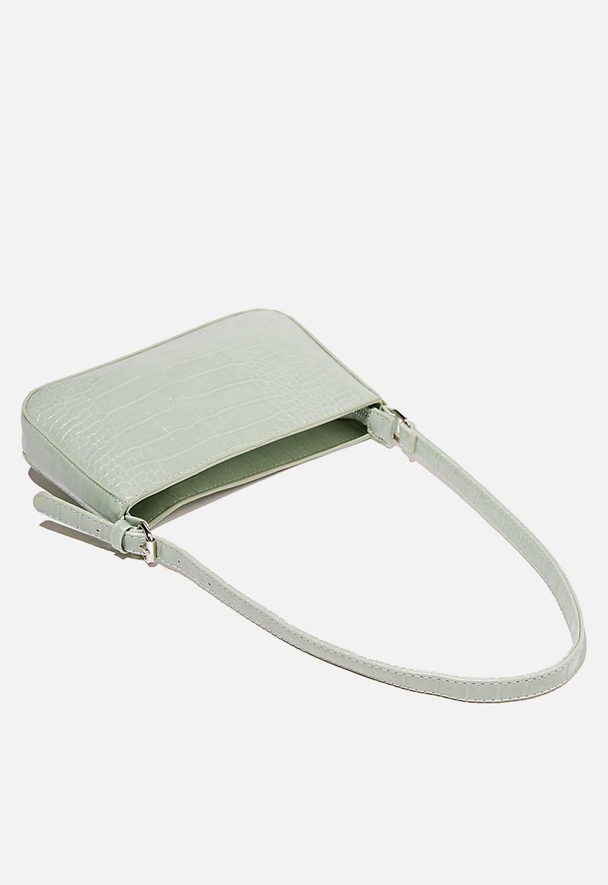 Rubi - Lexi underarm bag - spring mint texture