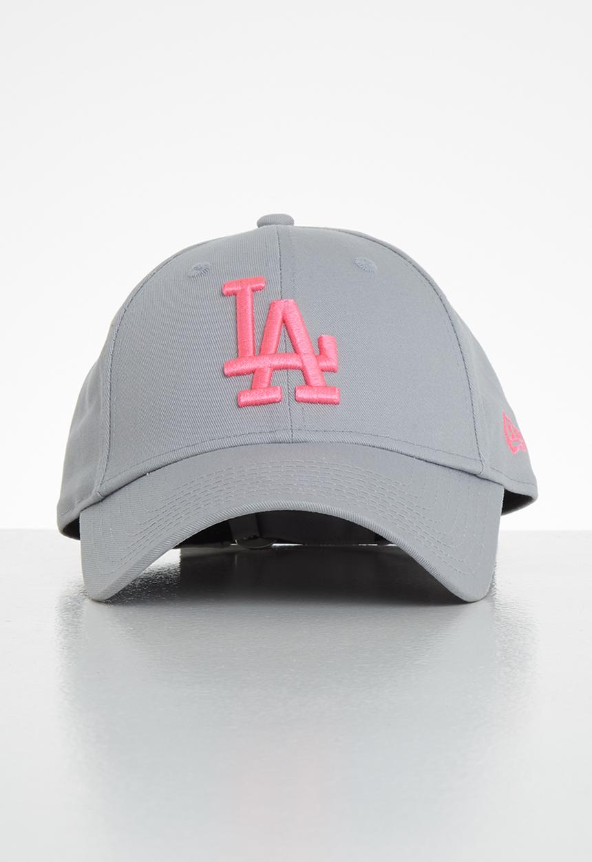 New Era - Ess 9forty Los Angeles Dodgers - grey & pink
